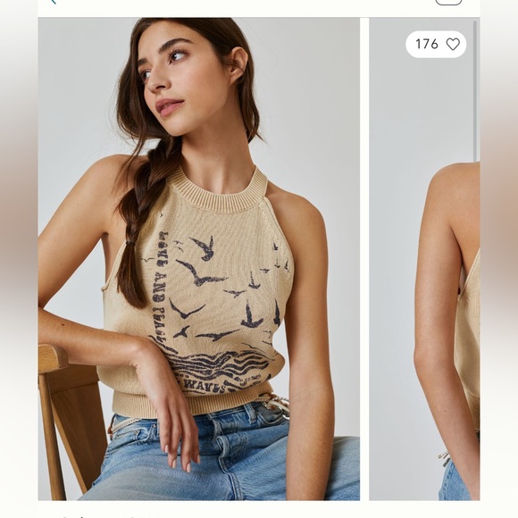 Anthro Making Waves tank - Picture 2 of 5